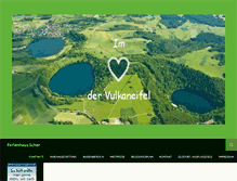 Tablet Screenshot of eifelsteig-ferienhaus.de